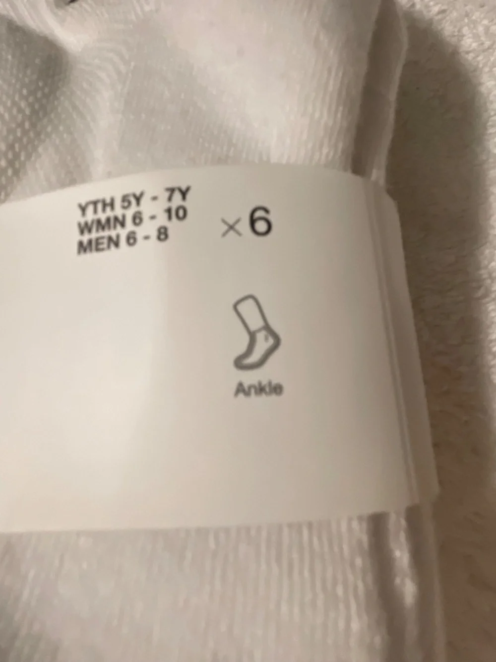Jordan Ankle Socks white 3 pack